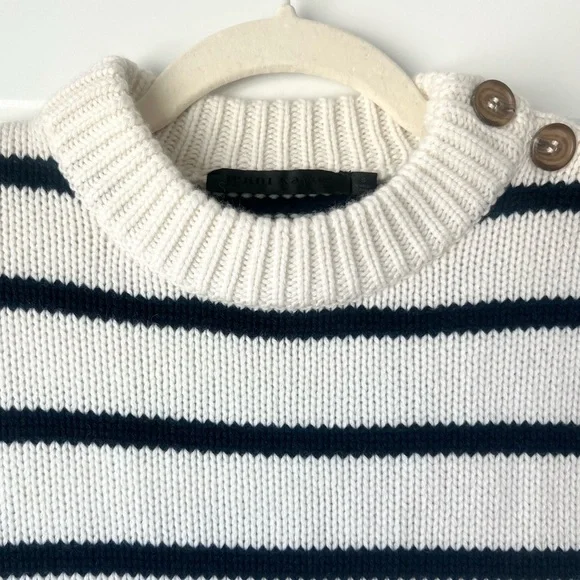 Jenni Kayne Grace Cashmere Crewneck Sweater - Picture 7 of 8